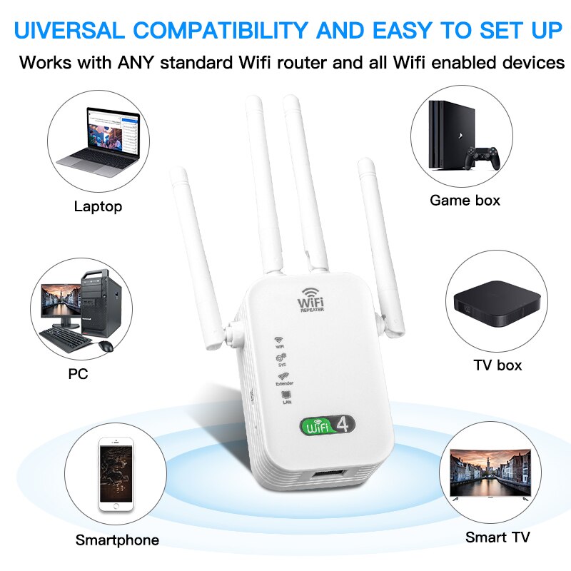 300M 와이파이 중계기 와이파이 증폭기 802.11N - Smart Home Office 리뷰 및 가격