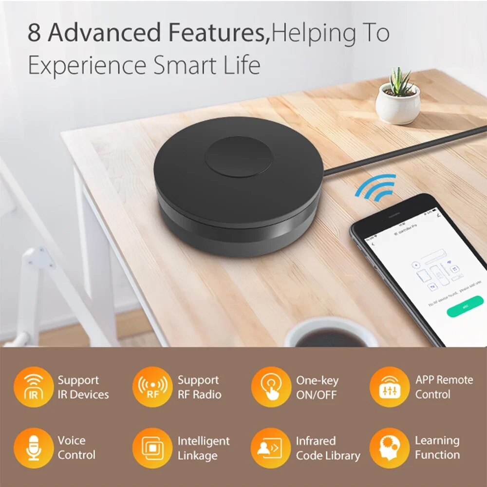 Tuya 스마트 Wifi RF IR 원격 제어 에어컨  - Smart Home Orvibo 리뷰 및 가격