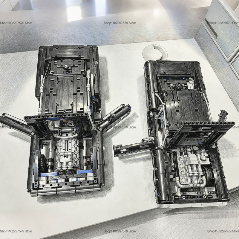 새로운 1516PCS 기술 레이싱카 빌딩 블록 세트 D - Smart Home Utilities 리뷰 및 가격